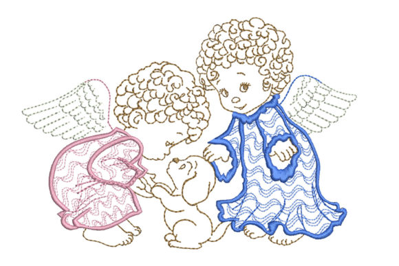 Angel: A Gentle, Timeless Embroidery Design for Real Projects