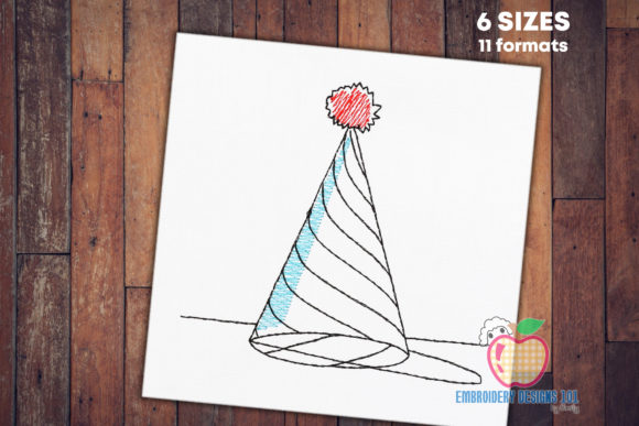 Birthday Party Hat Sketch