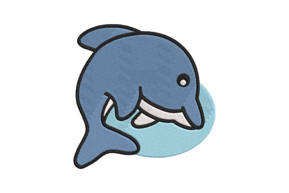 Cute Animal Dolphin Cartoon