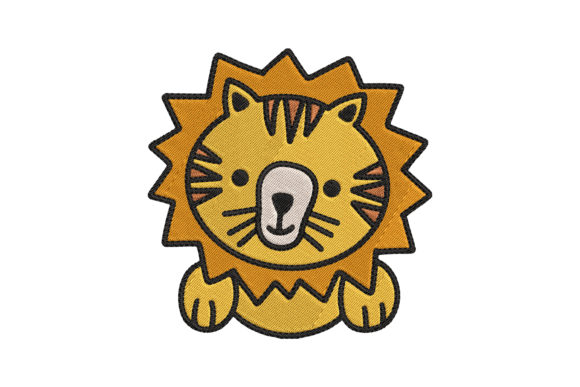 Cute Baby Lion Cartoon