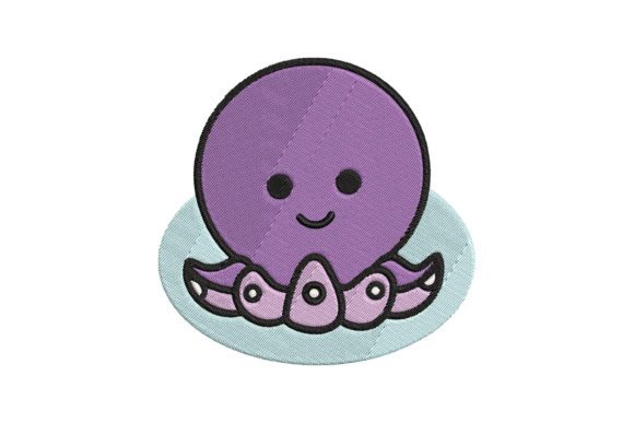 Cute Sea Animal Octopus Cartoon