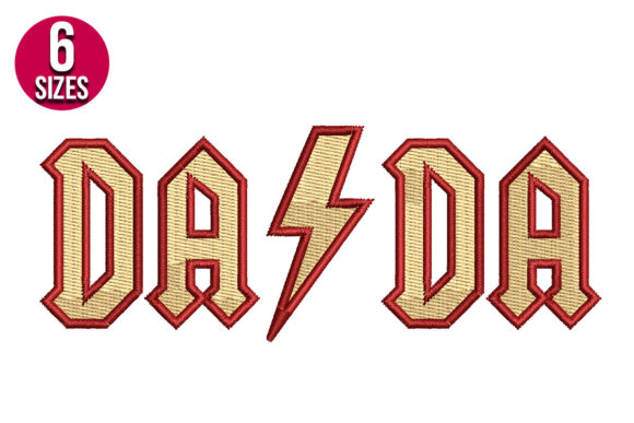 Dada: A Thoughtful Embroidery Design for Modern Fatherhood