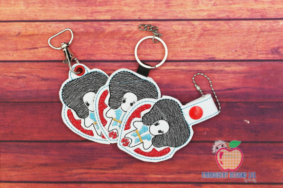 Lady ITH Snaptab Keyfob