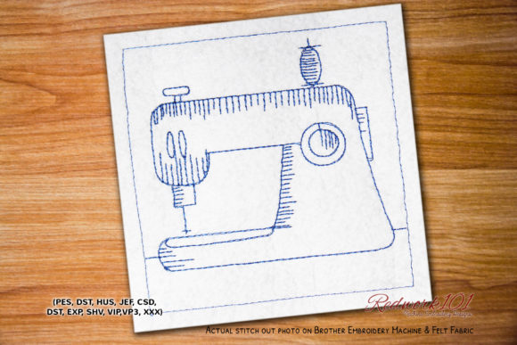 Sewing Machine Lineart Review