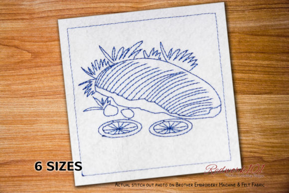 Venison Meat Embroidery Design