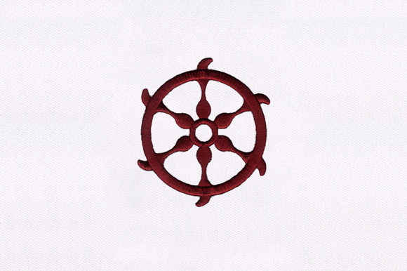 Yacht Wheel: A Nautical Embroidery Design Worth Your Time